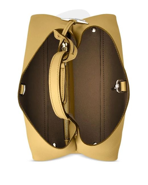 Borsa Tote Con Ciondolo T Timeless di Tod's in Metallic