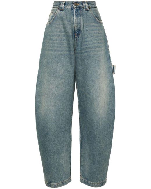 DARKPARK Blue Audrey High-rise Wide-leg Jeans