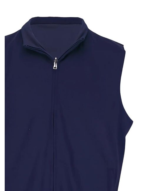 Peter Millar Blue Zip Closure Jacket for men