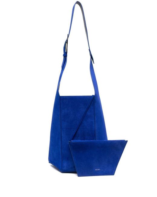 The Attico 12pm Shopper Tote Bag in Blue | Lyst