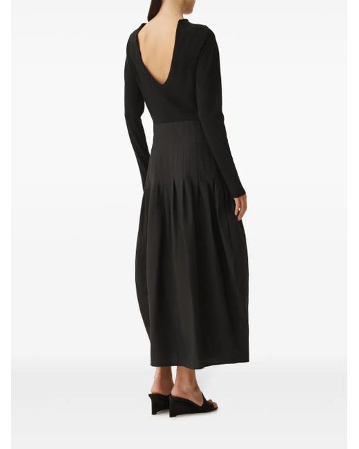 Fabiana Filippi Black Flared Dress