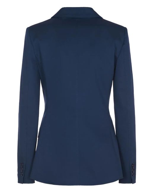Alberta Ferretti Blue Tailored Blazer