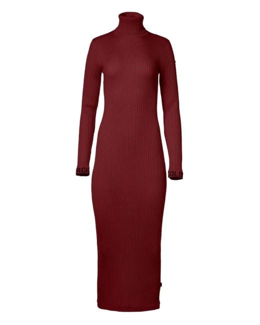 Goldbergh Red Mireille Midi Dress