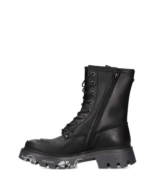 Premiata Black Brixton 470 Lace-Up Boots