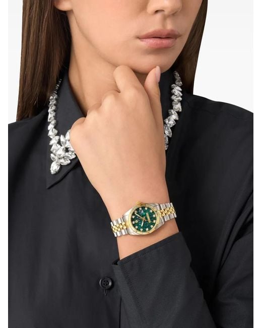 Philipp Plein Green Date Superlative 34Mm