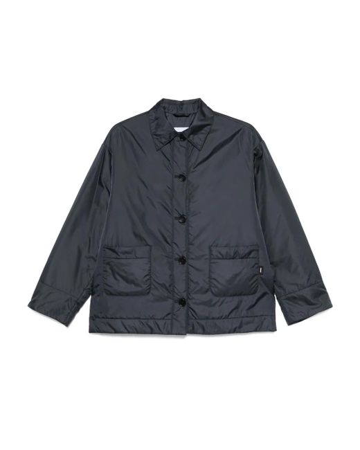 Aspesi Blue Jacke Mit Klassischem Kragen