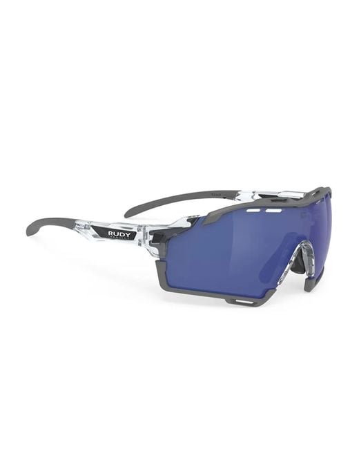 Rudy Project Blue Oversize-Frame Sunglasses
