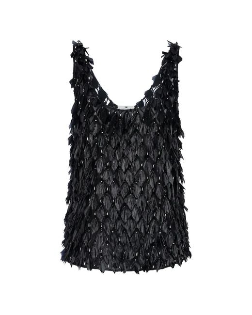 Elisabetta Franchi Black Top