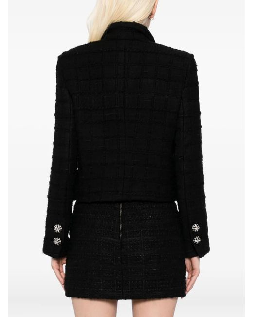 Xenia Magera Black Tweed Jacket