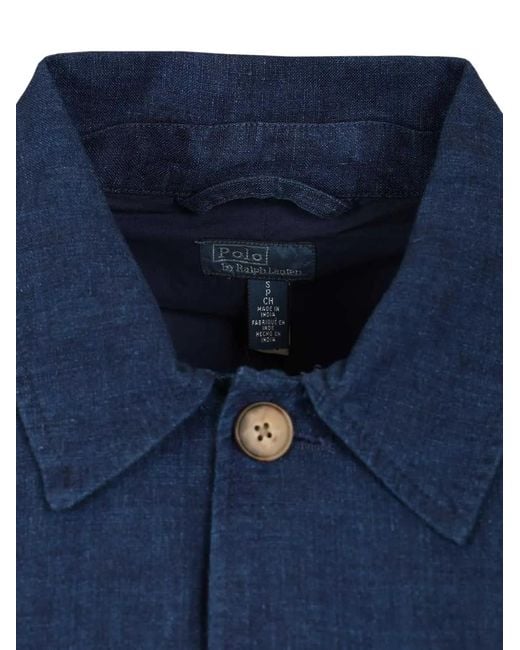 Polo Ralph Lauren Blue Woven Windbreaker Jacket