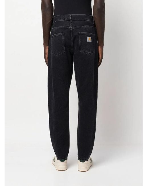 Jean Newel À Coupe Droite Carhartt pour homme en coloris Black