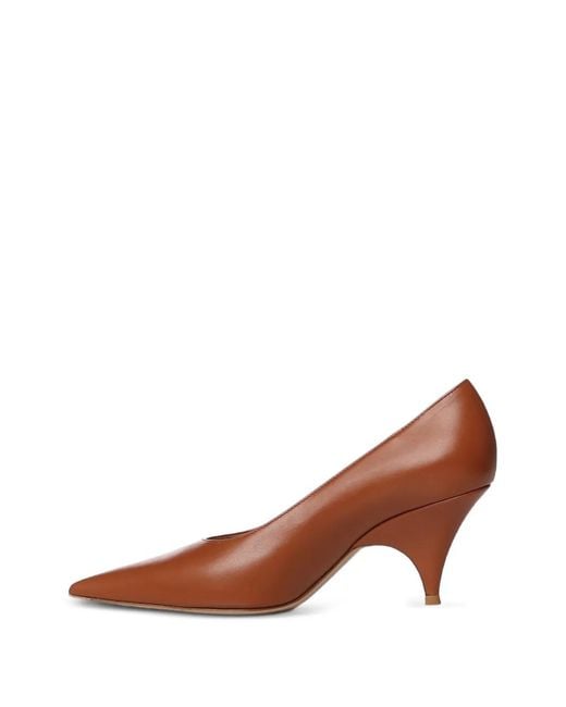 Gianvito Rossi Brown Sofia Pumps