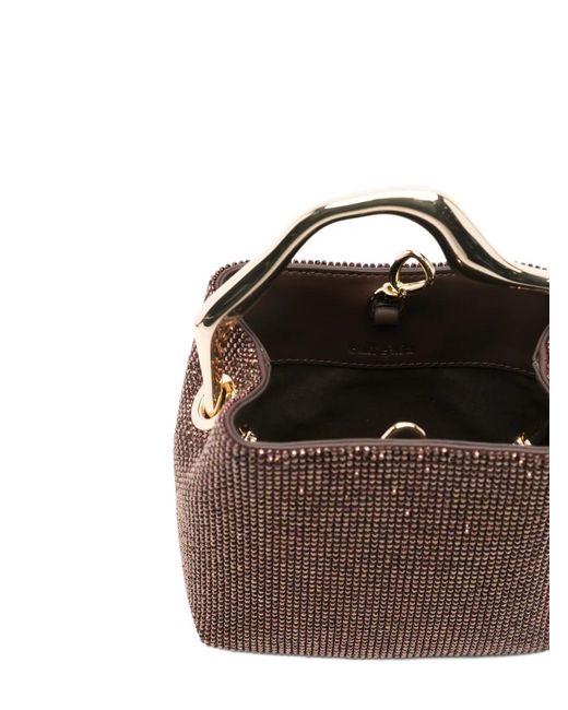 Cult Gaia Brown Mini Solene Tote Bag