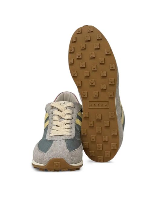 Hogan White H 699 Panelled Sneakers