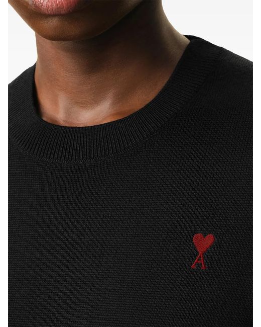 Ami de Coeur Pull AMI en coloris Black