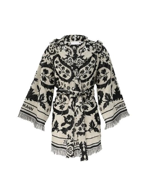 Zimmermann White Wanderlust Robe
