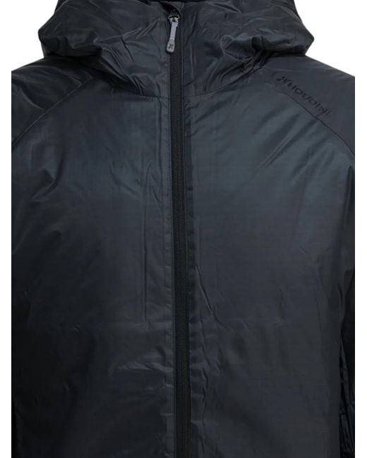 Houdini Sportswear Black Dunfri Padded Coat for men