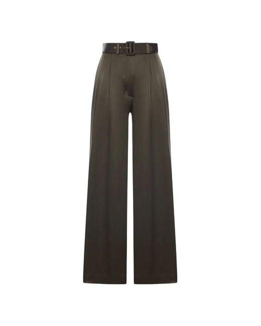 Zimmermann Green Belted Trousers