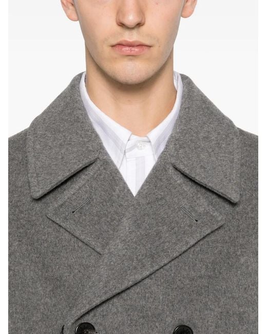 Abrigo con doble botonadura Mackintosh de hombre de color Gray