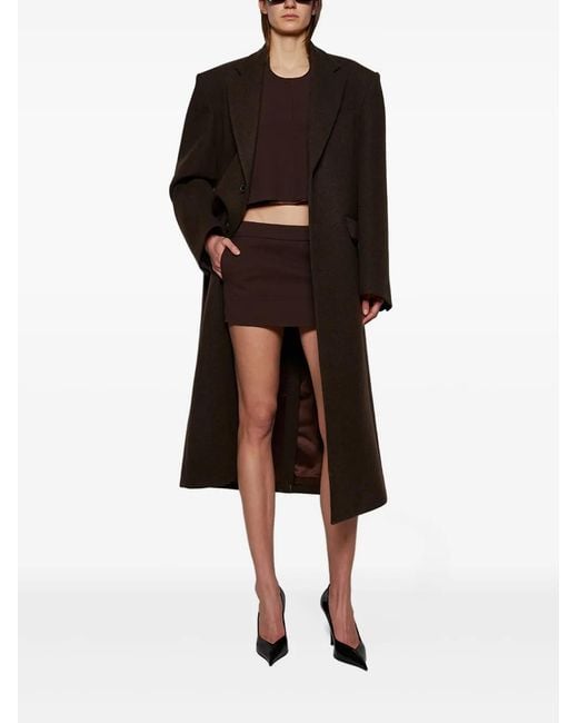 Wardrobe NYC Brown Backless Halter Top