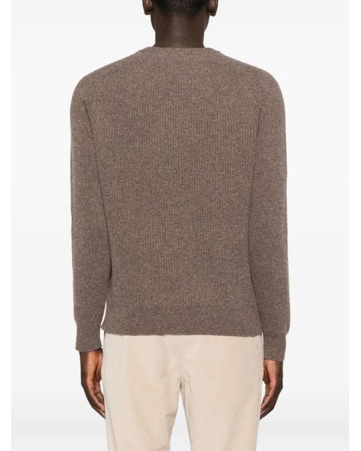 Woolrich Gerippter Pullover in Brown für Herren