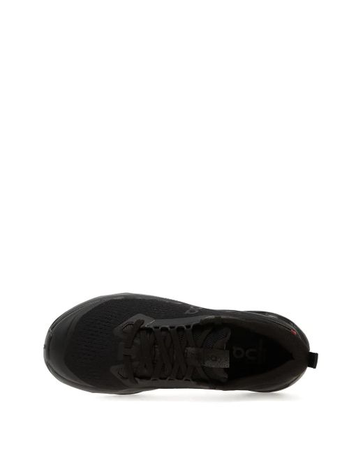 On Shoes Black Cloudsurfer Trail 2 Lace-Up Sneakers