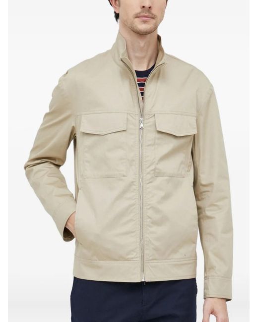 Veste À Poche À Rabat Sisley pour homme en coloris Natural