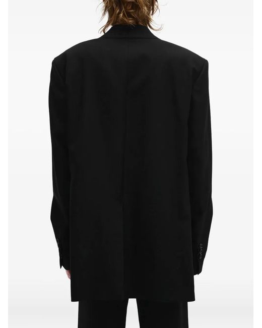 Ann Demeulemeester Black Anthoon Blazer for men