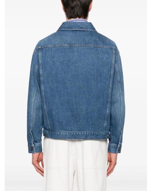 The Row Blue Seb Jacket for men