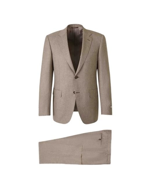 Canali Button-Up Pak in het Natural voor heren