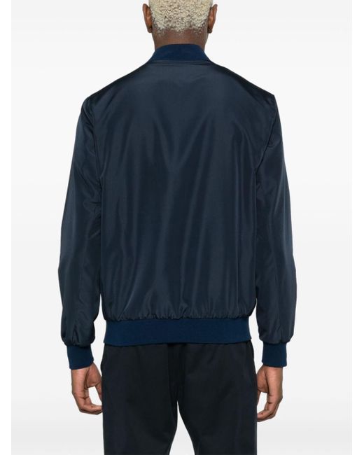 Kiton Blue Zipped Lightweight Jacket for men