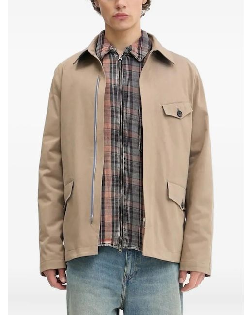 Paul Smith Jacke Mit Reißverschlussdetail in Natural für Herren