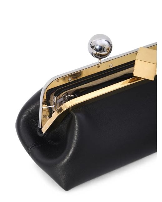 Jacquemus Black The Salon Clutch