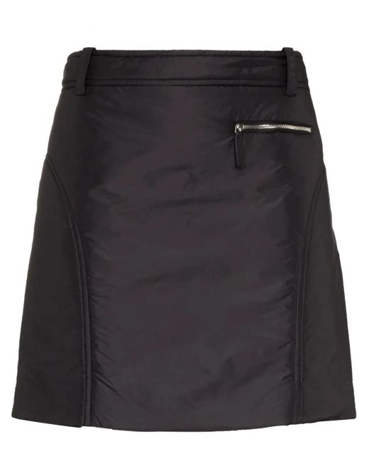 Khaite Black The Mitsi Padded Miniskirt
