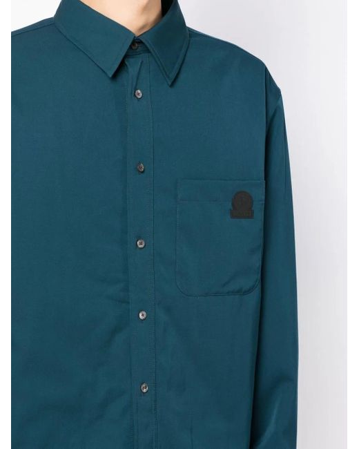 Lanvin Geplooid Overhemd in het Green voor heren
