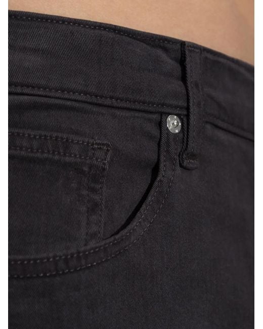 FRAME Black Jean À Coupe Cigarette for men
