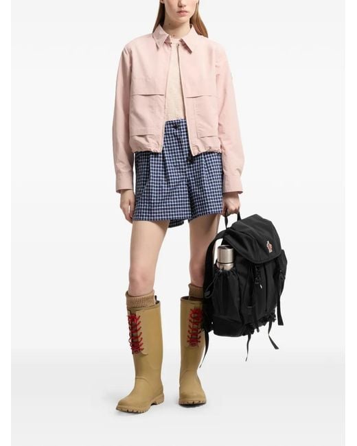 Moncler Pink Zipped Jacket