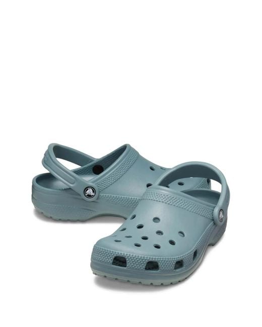 CROCSTM Blue Mules À Design Perforé for men
