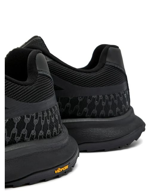 Now You Live Black Yh 203 Lace-Up Sneakers for men