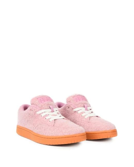KENZO Pink Dome Wool Sneakers for men