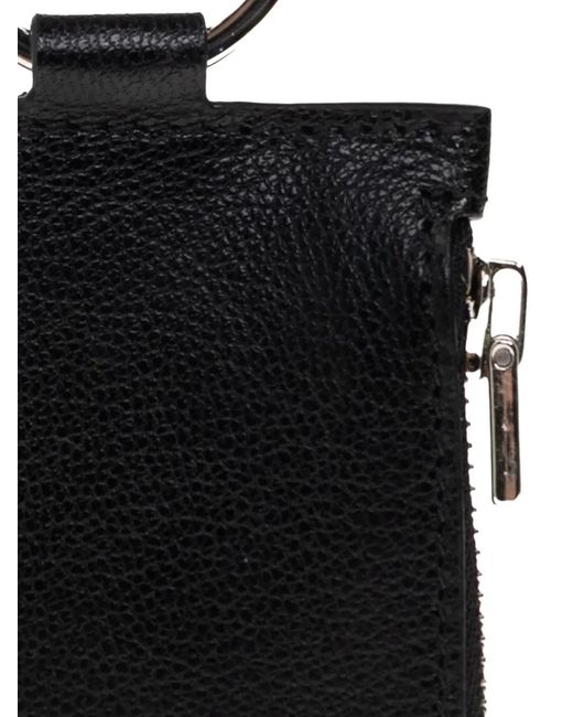 Tom Ford Black Grained Leather Cardholder for men