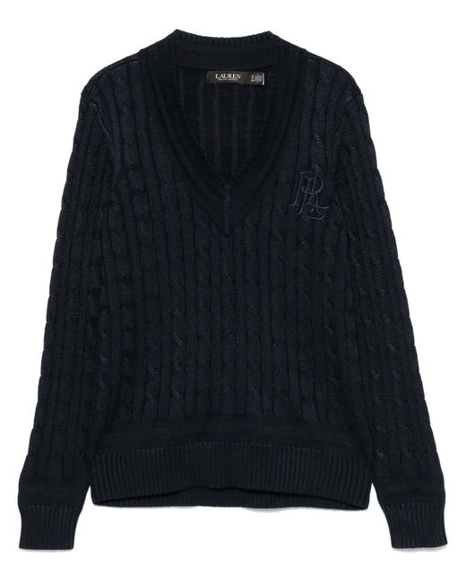 Ralph Lauren Black V-Neck Knitwear