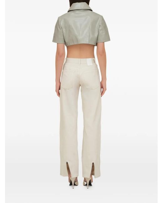 Contessa Mills White Arcana Cut-Out Jeans