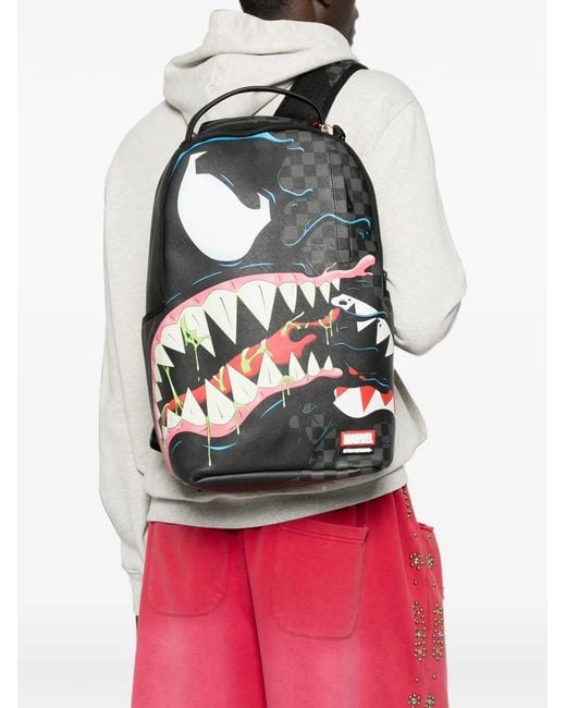 Sprayground Gray Marvel Venom Backpack for men