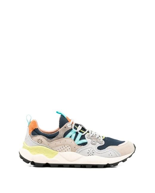 Flower Mountain White Yamano 3 Sneakers for men