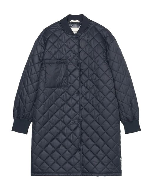 Marc O' Polo Blue Quilted Coat