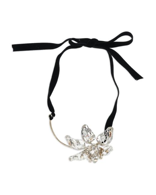 Lanvin Halsketting Met Hanger in het Black
