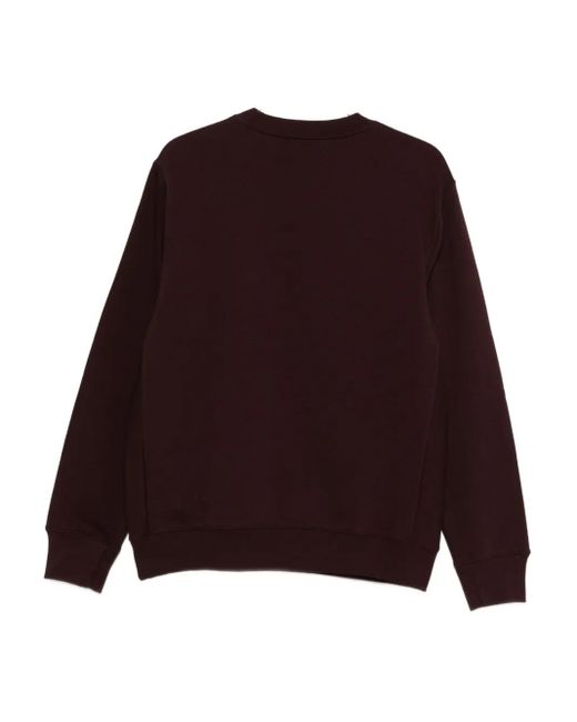 Paul Smith Purple Burgundy Crewneck Sweatshirt for men