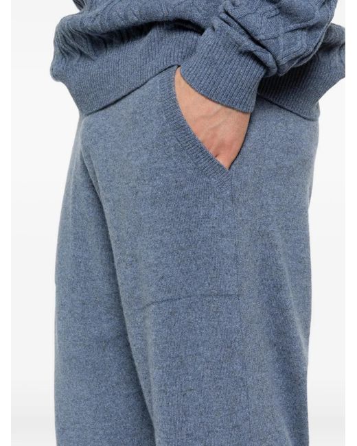 Bompard Blue Drawstring Track Pants for men