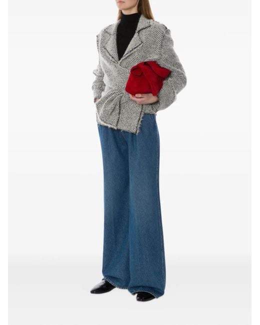 Alberta Ferretti Blue Pant Clothing